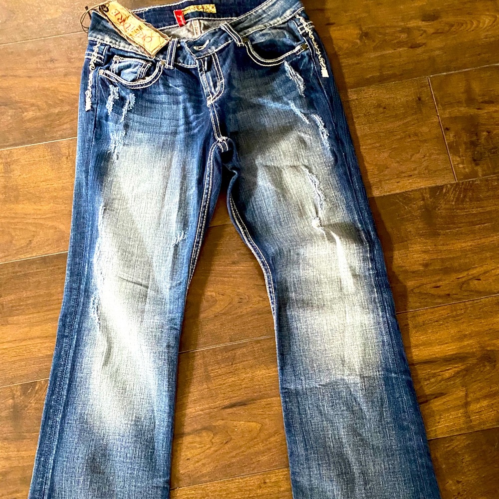 Brand new buckle jeans